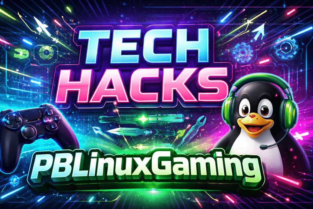 Tech Hacks PBLinuxGaming
